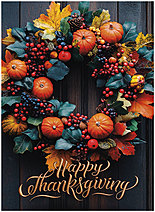 Autumn Treasures Wreath H2974U-AA